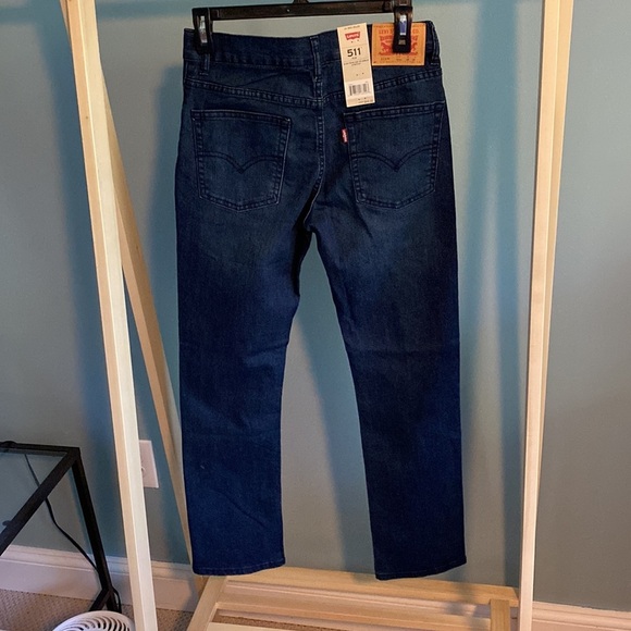 Levi's 511 Youth Teen Boys Jean Size 16 Regular 28x28 Slim Fit New with tags - Picture 4 of 7